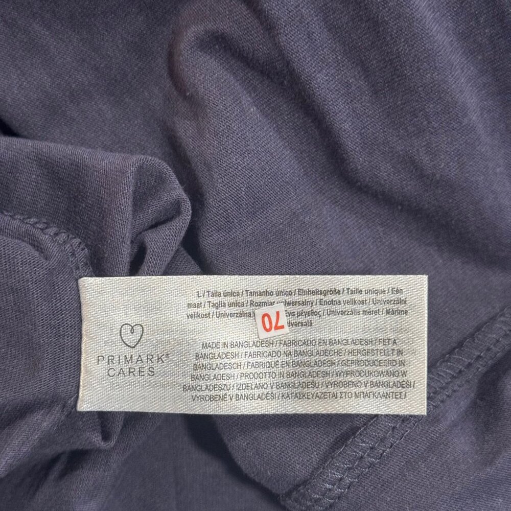 NEW 2 Primark Navy Tagless Crewneck T-Shirts (XL)- Regular Fit - Picture 10 of 11